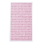 Självhäftande akryl Rhinestone strass stickers - rosa