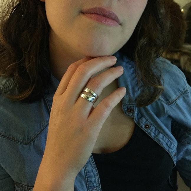 Leona - Snygg silverring