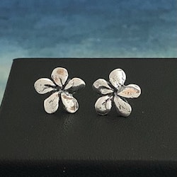 Silver flower - Örhängen i silver