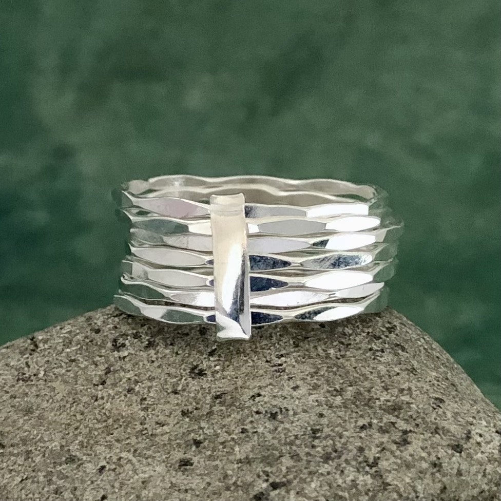 Marit - Sju smala ringar i silver