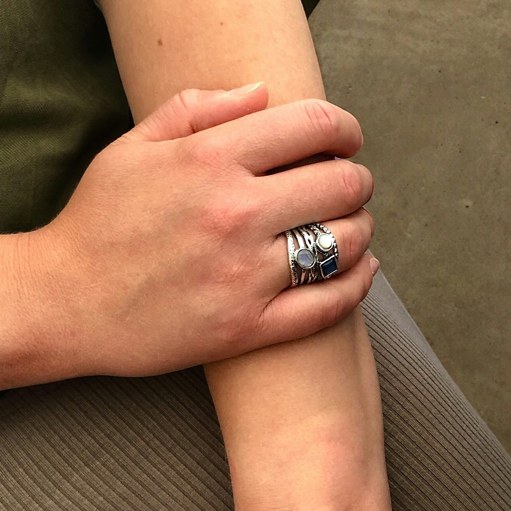 Victoria - Snygg och rikt detaljerad silverring