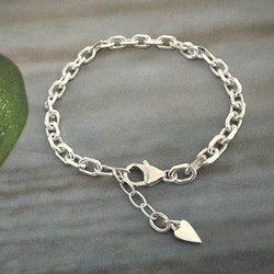 Freja - Armband med kraftig ankarlänk