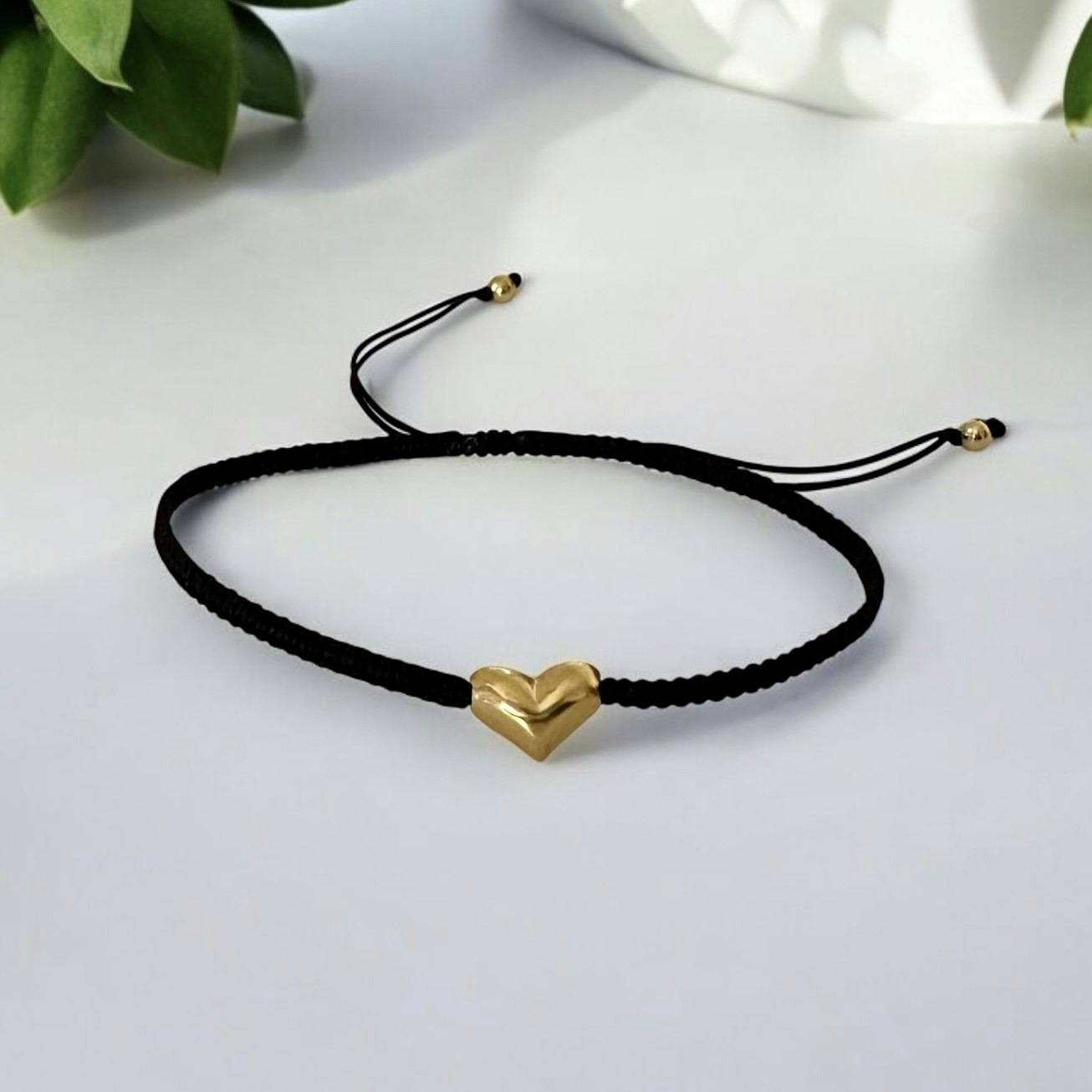 Sofia - Armband med guldhjärta