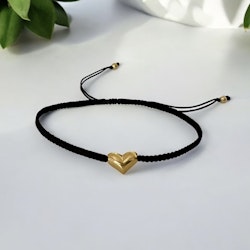 Sofia - Armband med guldhjärta