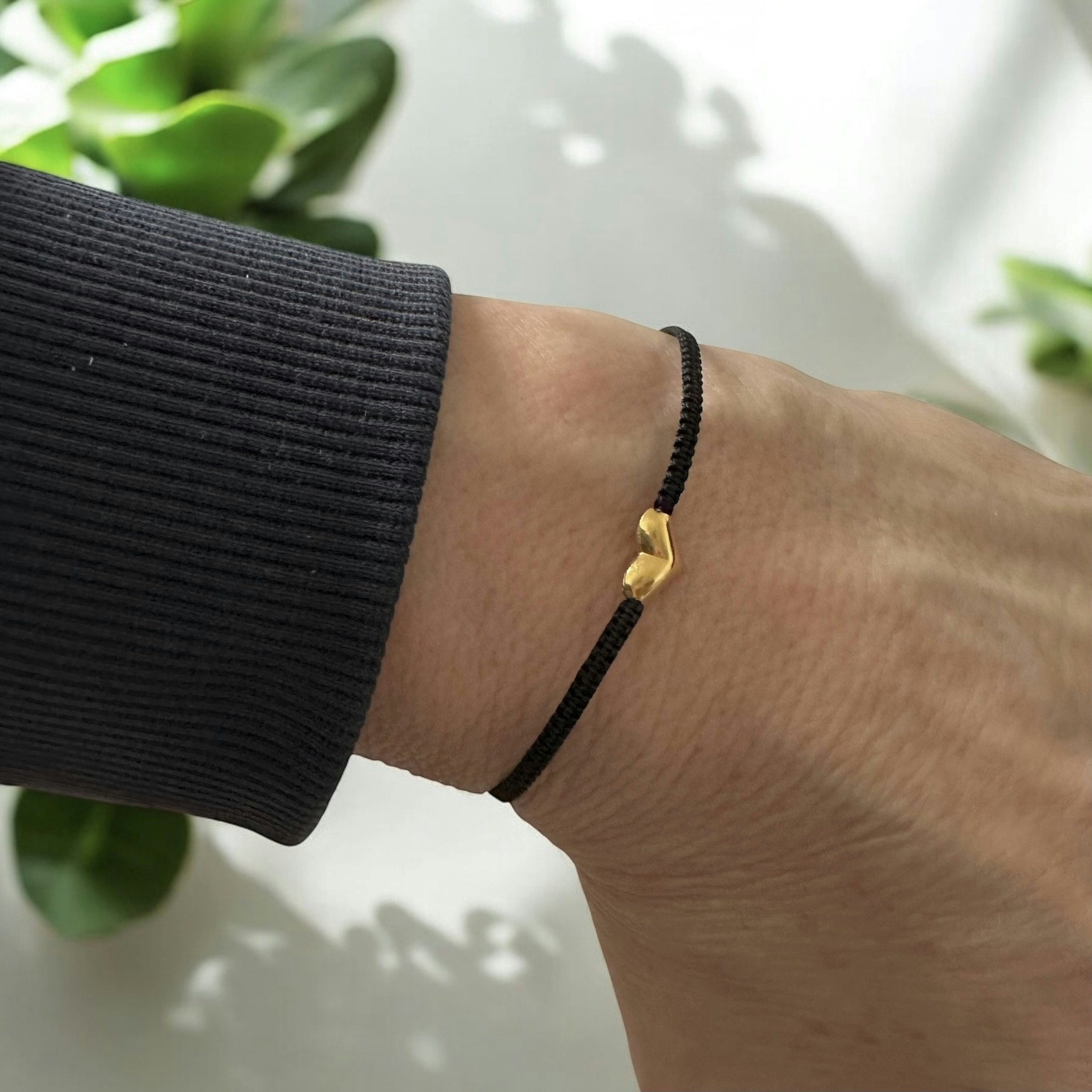 Sofia - Armband med guldhjärta