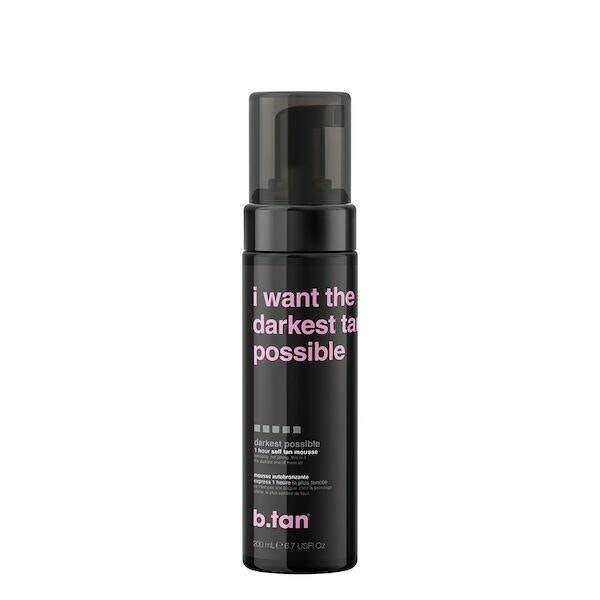 I Want The Darkest Tan Possible Self Tan Mousse