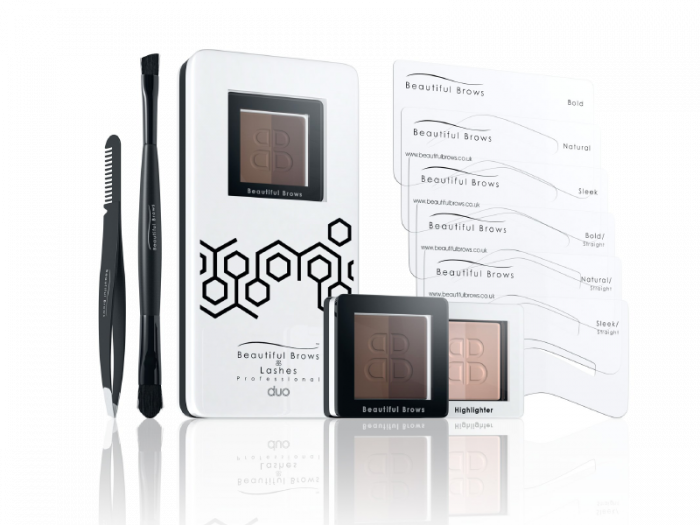 Fab Brows Beautiful Brows Duo Eyebrow Kit Light Brown / Medium Brown