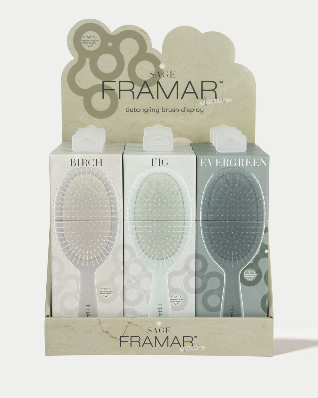 Framar Detangler børste