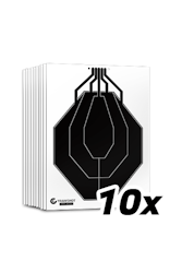 IPSC TARGET 10 PCS PACKAGE