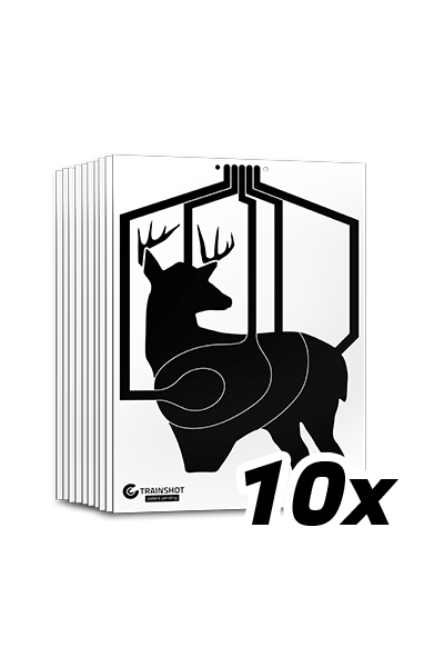 DEER TARGET 10 PCS PACKAGE
