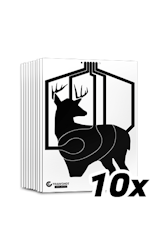 DEER TARGET 10 PCS PACKAGE
