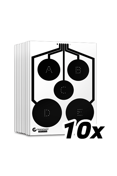 CIRCLES TARGET 10 PCS PACKAGE