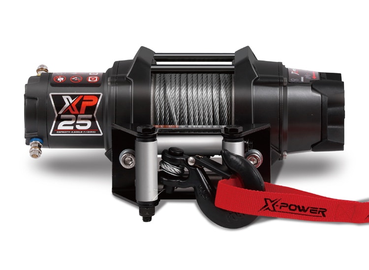 X-Power XP-25 2500LBS el vinsch 12V 15.5m Vajer