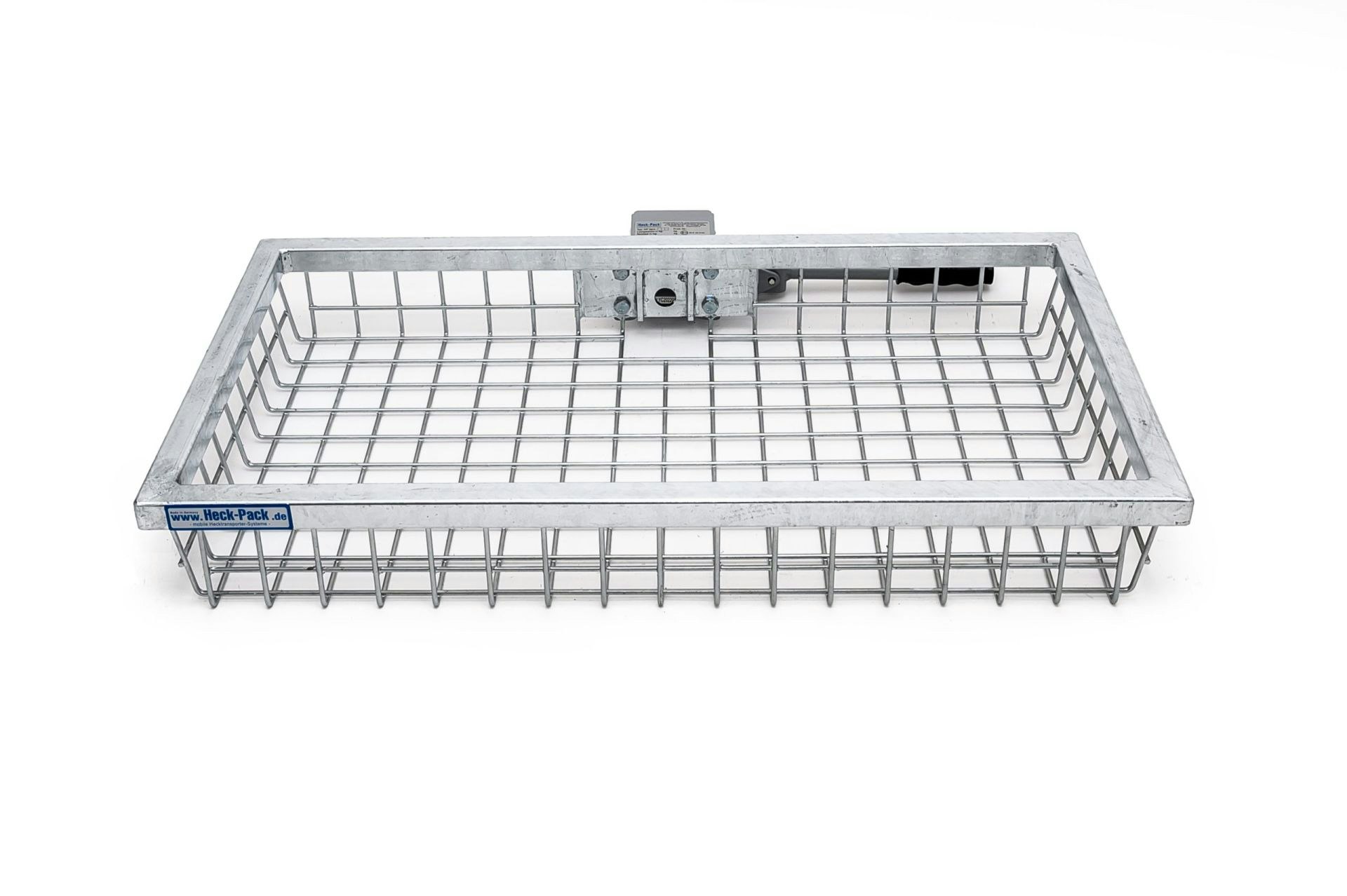 Heck-Pack Lastkorg, varmgalvad, Optimal, 90x 50x12,5 cm inkl snabbfäste