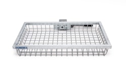 Heck-Pack Lastkorg, varmgalvad, Optimal, 90x 50x12,5 cm inkl snabbfäste