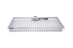 Heck-Pack Lastkorg, varmgalvad, Optimal, 120x 50x12,5 cm inkl snabbfäste