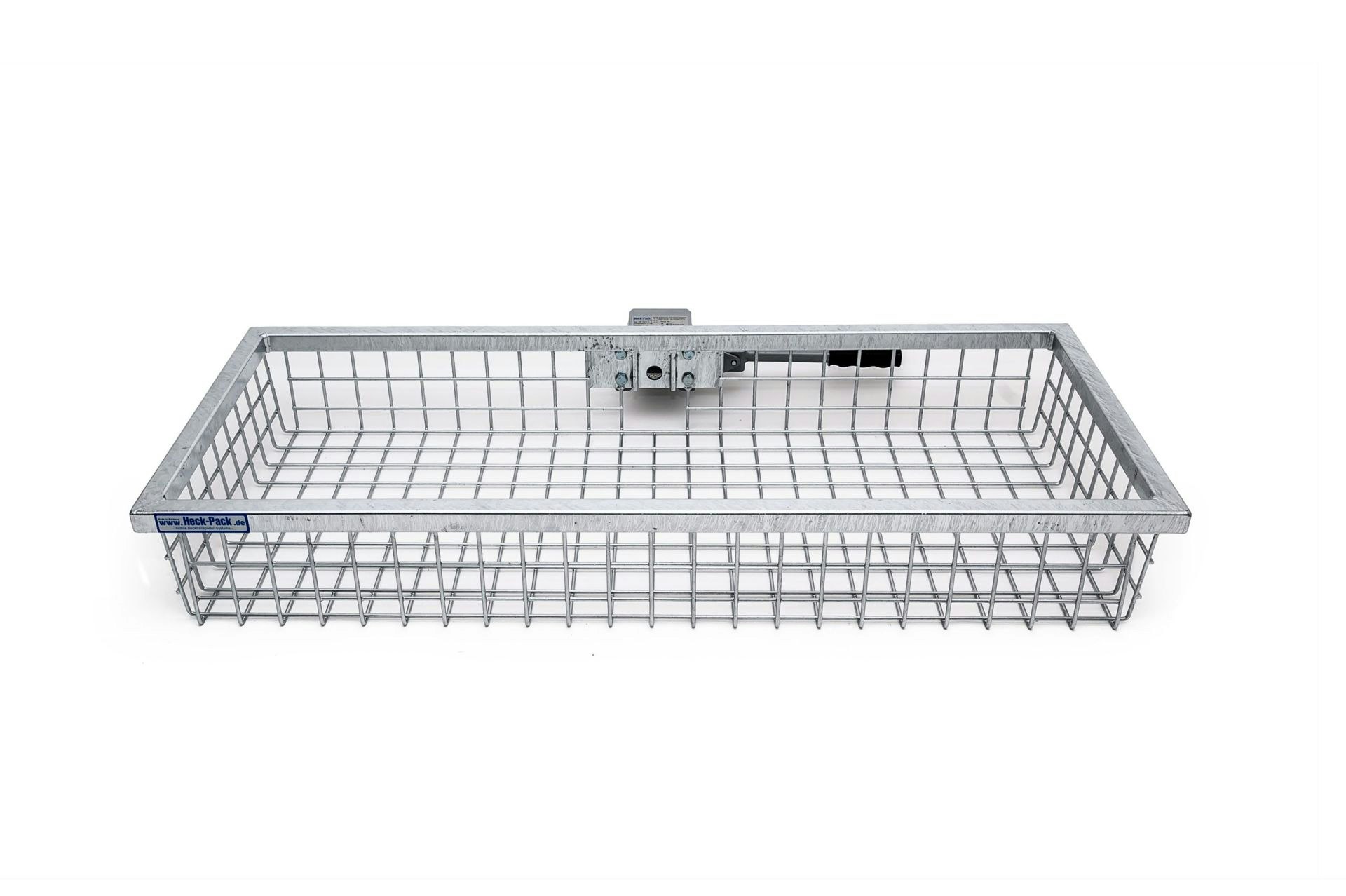 Heck-Pack Lastkorg, varmgalvad, Optimal, 120x 50x17,5 cm inkl snabbfäste