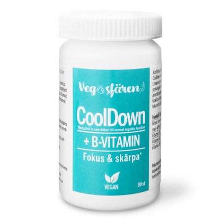 CoolDown +B-vit 30 kapslar