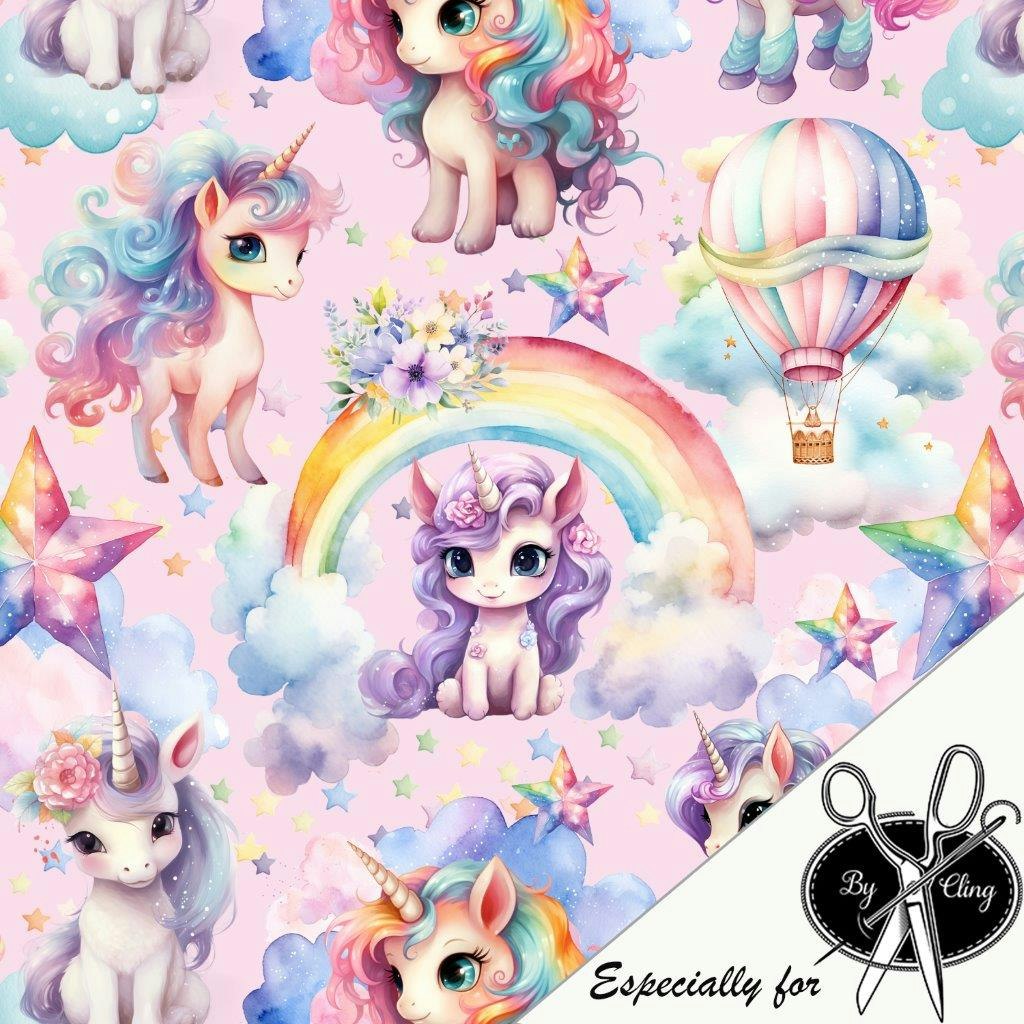 RAINBOW UNICORN PINK