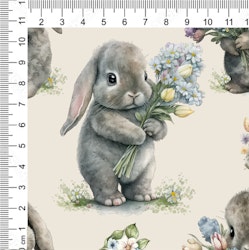 BUNNY WITH FLOWER