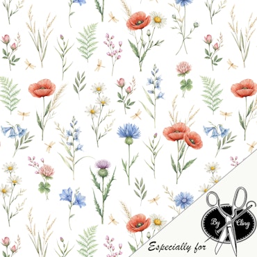 SEVEN FLOWERS WHITE