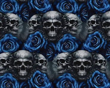 SKULLS AND ROSES FT