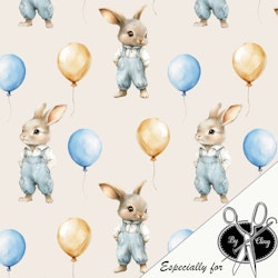BUNNY WITH BALLONS