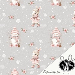 BUNNY AND SNOWMAN
