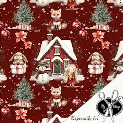 SANTAS VILLAGE RED