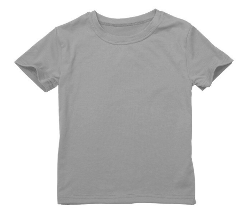 T-skjorte Barn Teknisk Polyester Perforert