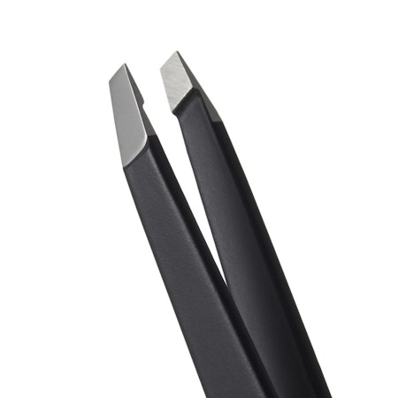 Signature Tweezer Slanted Soft Touch Blackout