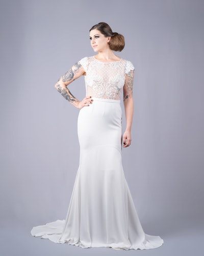 Rose Dress vit