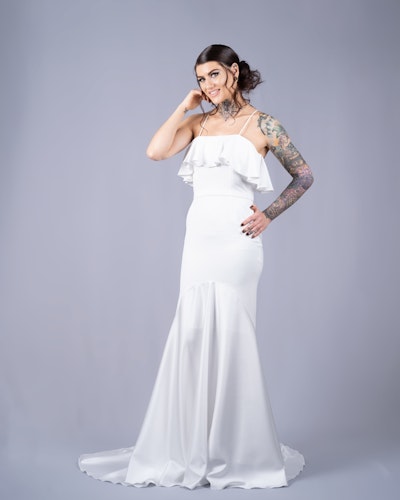 Lilac Dress vit