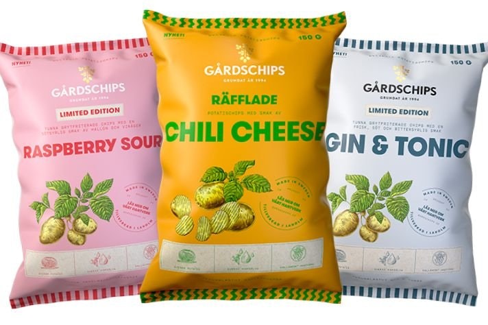 New products from Gårdschips!