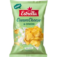 Estrella Cheddar Cheese Curls, Extra Large - 210 grams