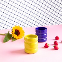 Kopia Designtorget Mug Squeeeze Kalles x DT, Yellow