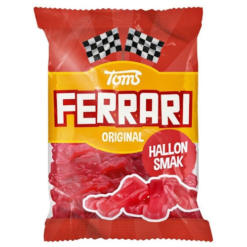 Ferraribilar - Candy cars with raspberry flavour, 130 grams