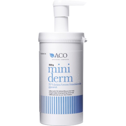 ACO Miniderm 20% Glycerol, Cream 500 gram - Scandinavian Online Store