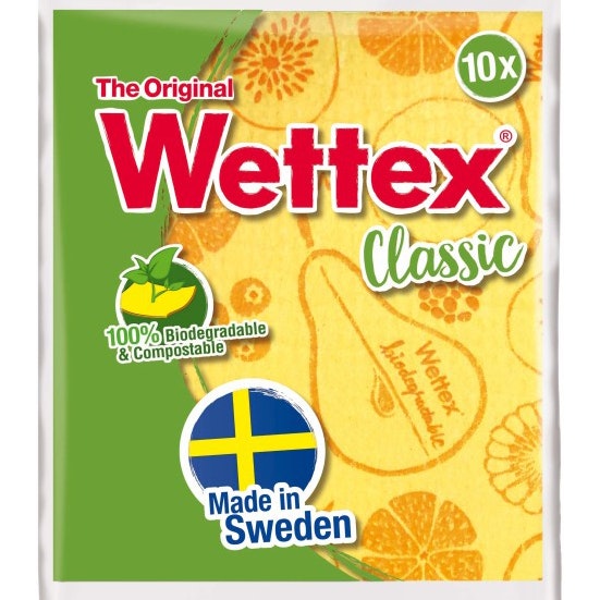officieel Idool Vereniging Vileda Wettex Original Dish Cloth Sponge Cloth 10-pack - Scandinavian Online  Store