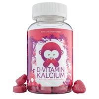 Monkids Vitamin D + Calcium - 60 chewable tablets