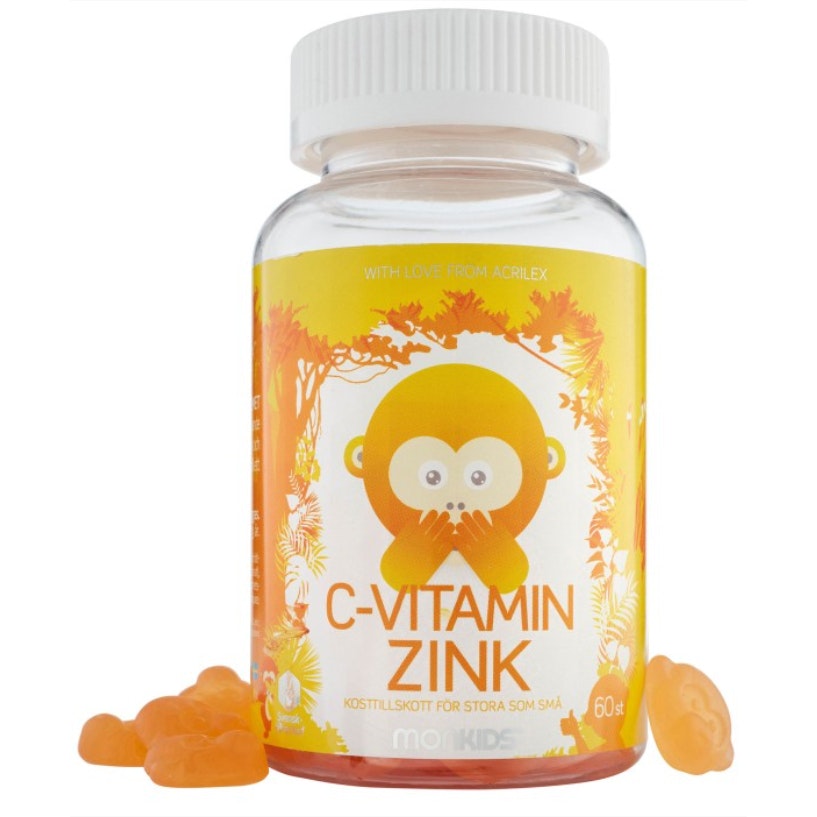 Monkids Vitamin C & Zink - 60 Kautabletten