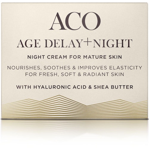 ACO Face Age Delay+ Night Cream Anti Age - 50 ml