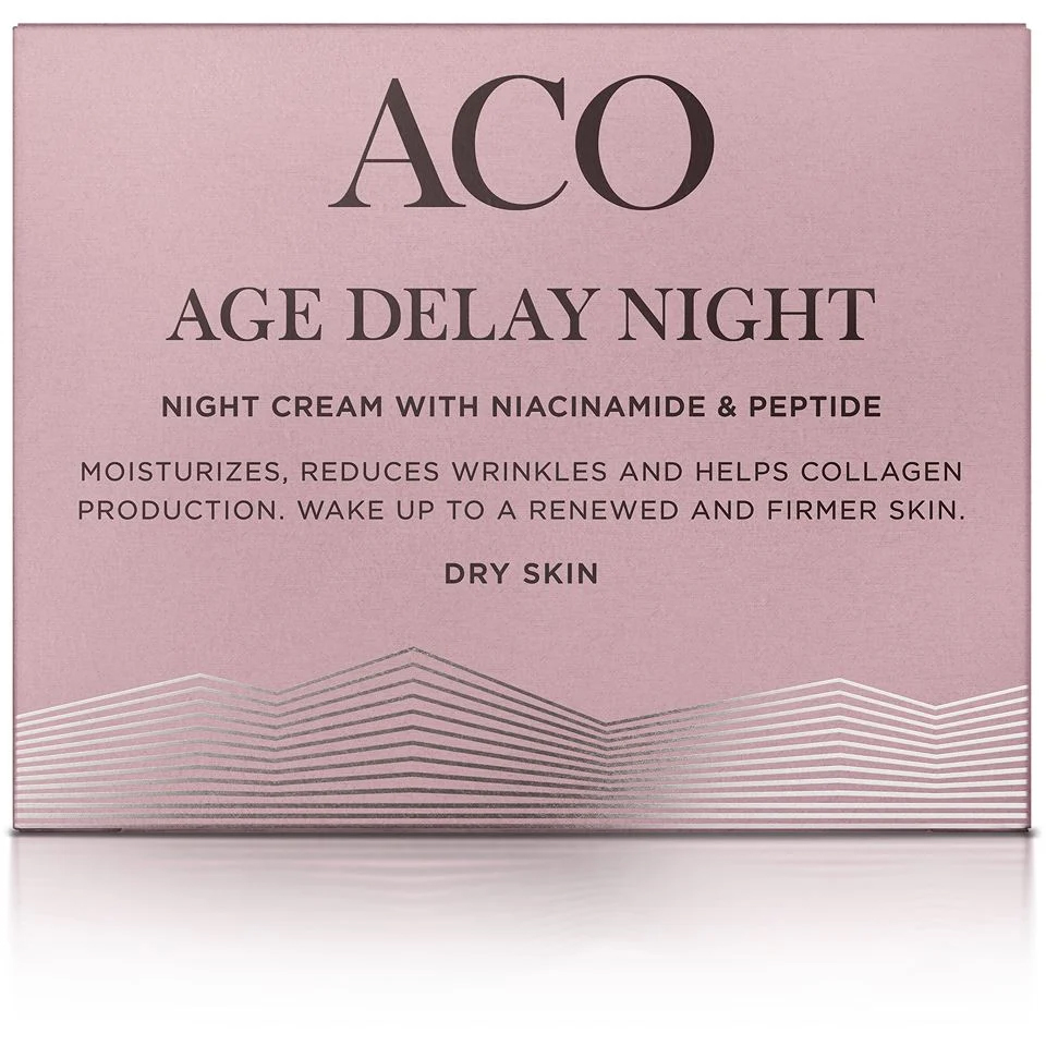 ACO Face Age Delay, Dry Skin, Night Cream Anti Age - 50 ml