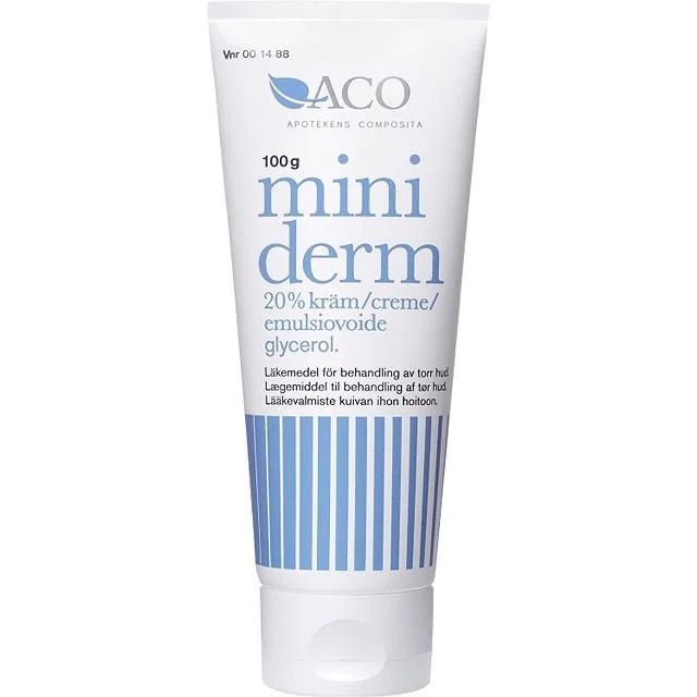 ACO Miniderm, 20% Glycerol, Cream - 100 grams