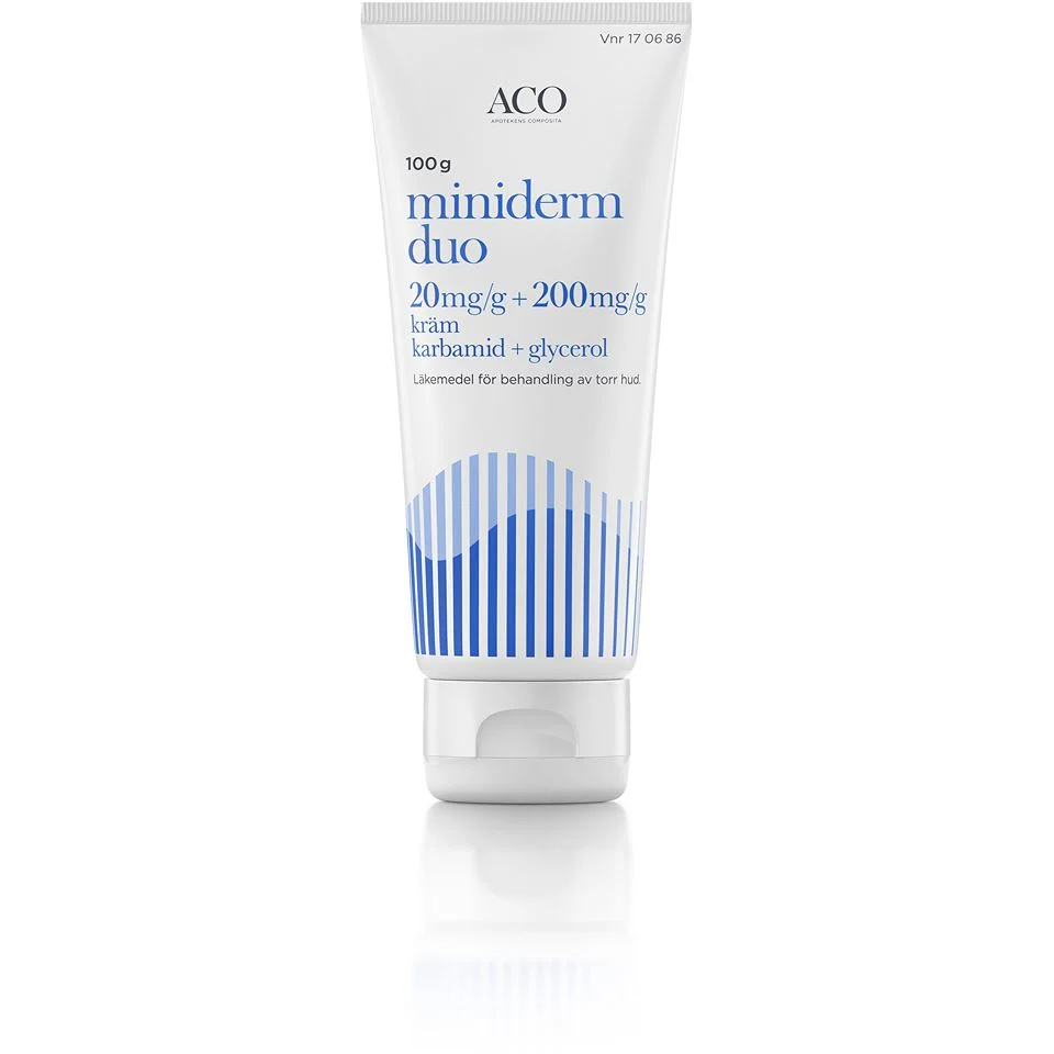ACO Miniderm Duo, Softening cream, 2% Urea + 20% Glycerol - 100 grams