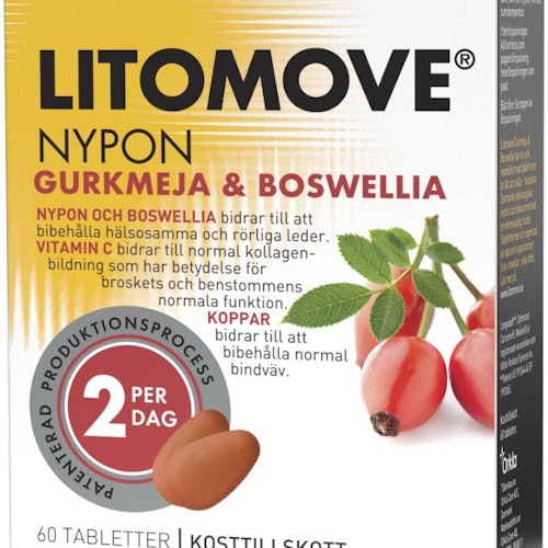 Litomove Turmeric & Boswellia - 60 tablets