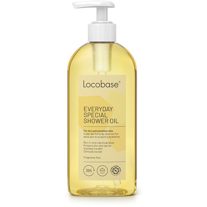 Aceite de ducha especial para uso diario de Locobase - 300 ml