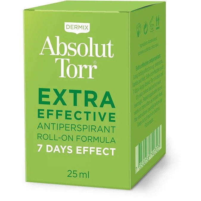 Absolut Torr (Absolutely Dry) Extra Effective Antiperspirant Roll-on 25 ml