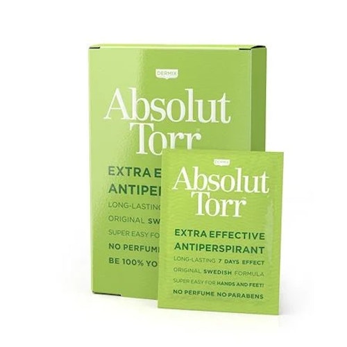Absolut Torr (Absolutely Dry) Extra Effective Antiperspirant Wipes 10 pcs