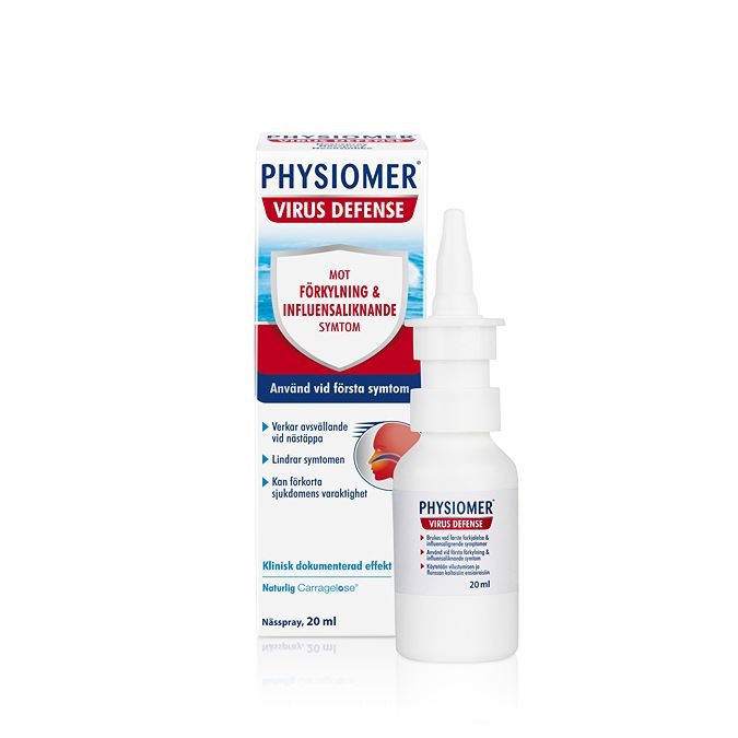 Physiomer Virus Defense Nasal Spray - 20 ml - Scandinavian Online Store